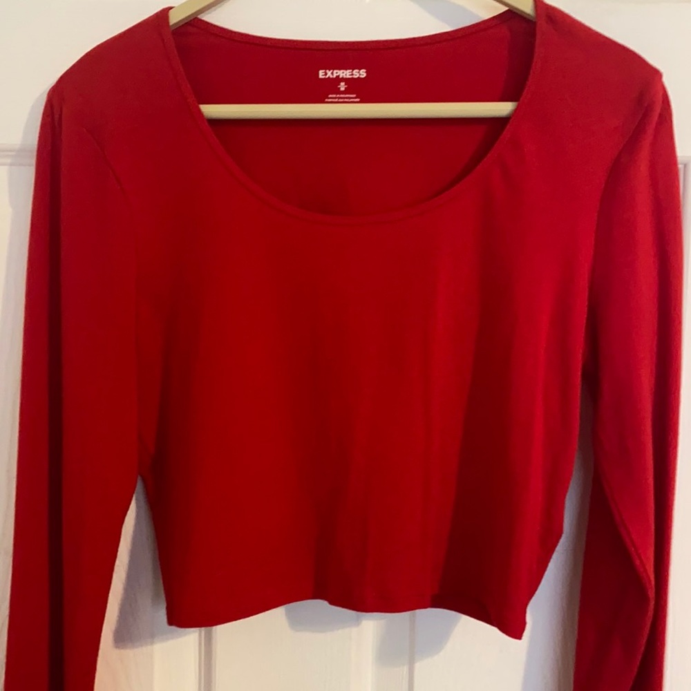 Express Long Sleeve Crop